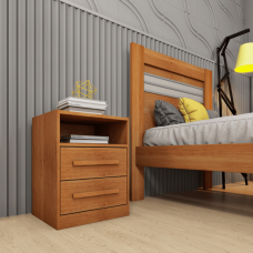 MESA CABECEIRA 2 GAVETAS