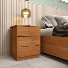 MESA CABECEIRA 3 GAVETAS